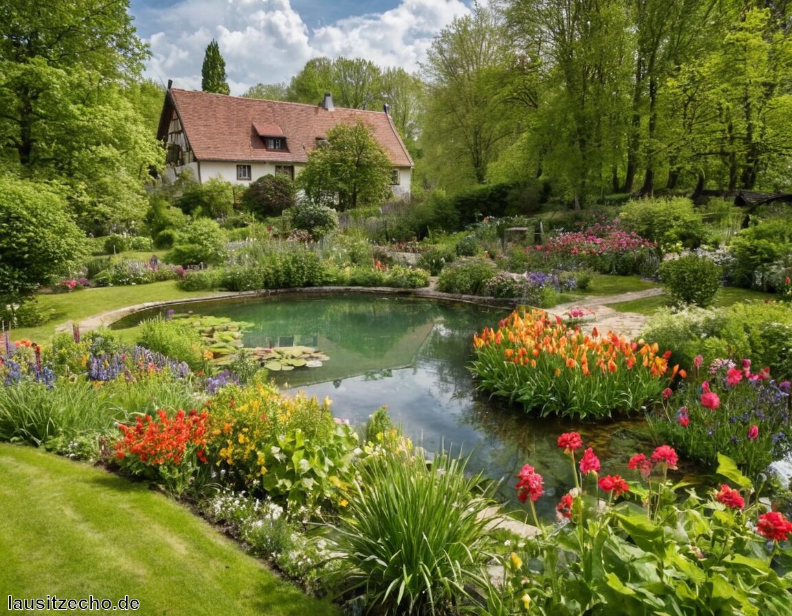 Frühlingsgarten am Mühlgraben - Die schönsten Parks und Gärten in Cottbus – Grüne Oasen entdecken